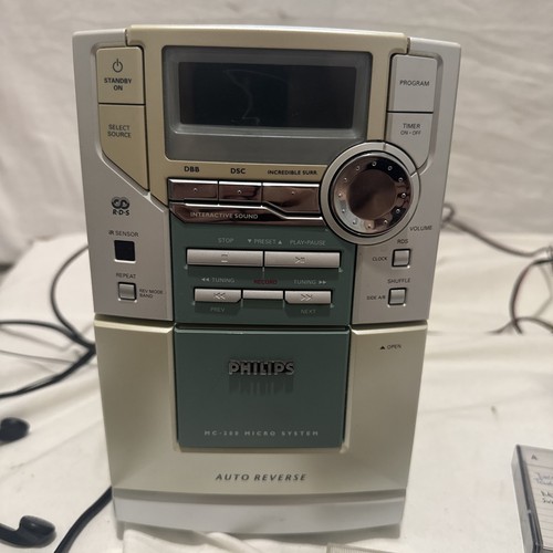 Philips 200 micro system cd - mc-200,