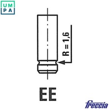 4x INTAKE VALVE R6102/BMNT FOR