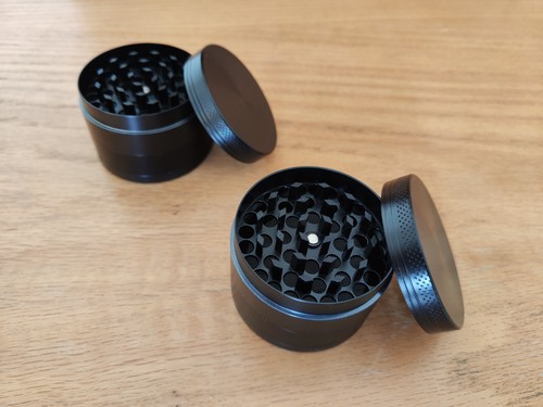 Metal herb grinder part - 2x,