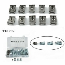 Car Roof Lining Door Panel Motorcycle Fairing Bodywork U Clips Speed Fasteners