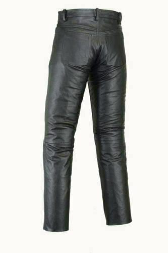 Genuine leather pant biker - genuine,