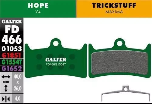Galfer disc brake - pads, for