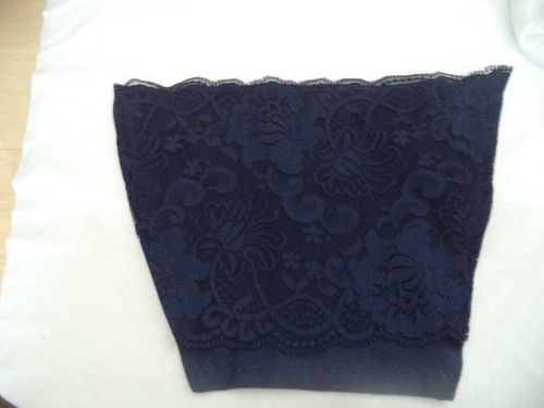Women modesty panel lace bra - modesty,
