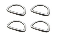 Solid Welded Metal D Rings Fasteners 20mm 25mm 38mm 50mm Quality Welds