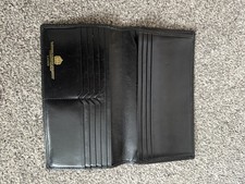 Launer London black leather