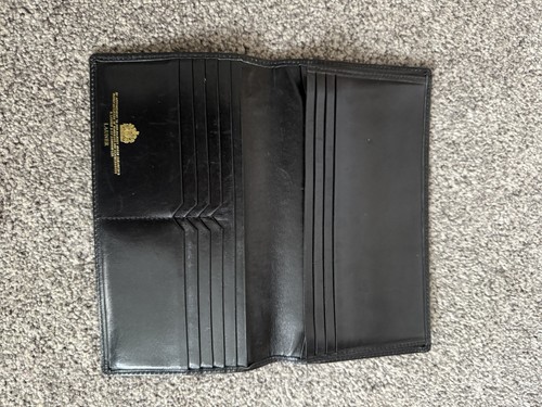 Launer london black leather - london,