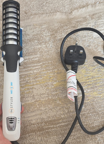 Instyler curling iron wet - curling,
