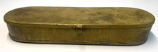 WW1 Brass Trench Art Case /