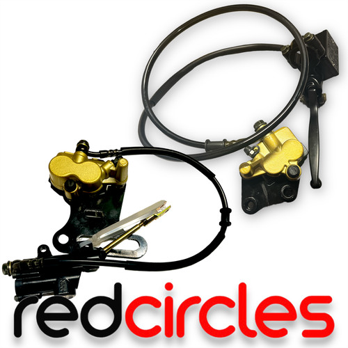 12mm classic pit - bike, front