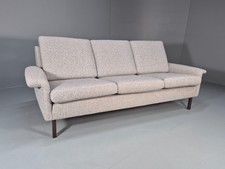 Fritz Hansen Three Seater Sofa by Arne Vodder New Upholstery MCM EB10970 M3SS