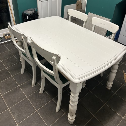 Solid wood farmhouse table - farmhouse,