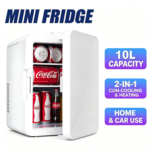 Portable tabletop mini fridge - tabletop,