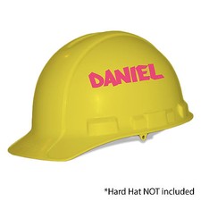2 x Personalised Name Hard Hat