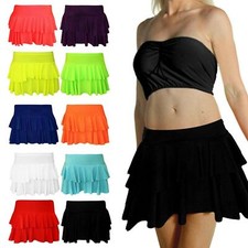 Womens Rara Mini Short Skirt Ladies Summer Party Wear Fancy Skirt