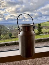 Vintage Aluminium Milk