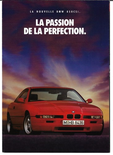 Bmw 850 csi 1992 - csi, 1992-93