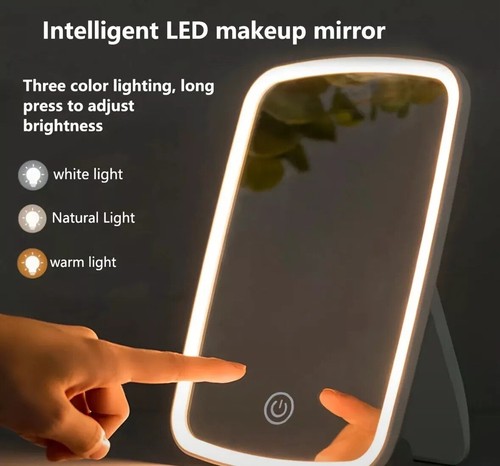 Make mirror lights led - up,