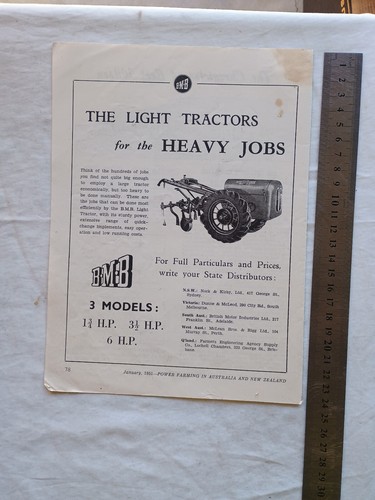 Bmb light tractor - bmb,