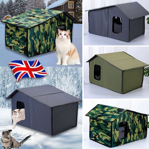 Outdoor cat house waterproof - house,