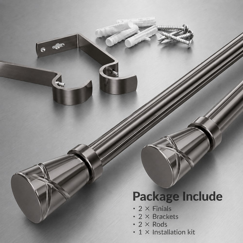 Extendable metal curtain - extendable,
