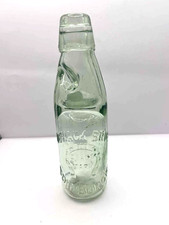 Great Condition 6 Ounce Edinburgh Victorian Codd Bottle-Bowack Bros.