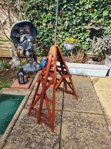 Antique wooden frame plant - frame,