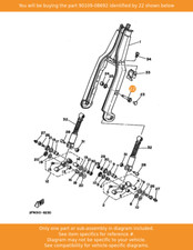 YAMAHA Bolt, 90109-08692 OEM