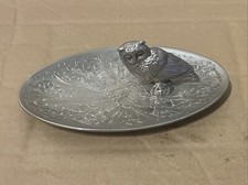 VINTAGE SEBA SILVER PLATED OWL
