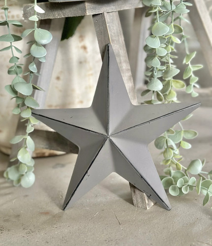 Rustic grey metal - grey, barn