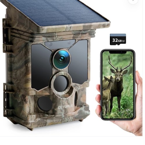Solar wildlife camera - wildlife,