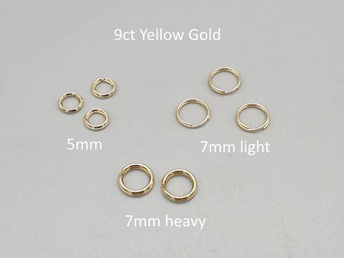 9ct yellow gold split - split, ring