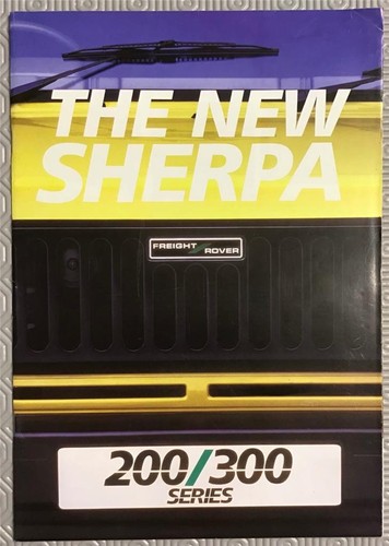 Freight rover sherpa 200 300 - freight, 200/300