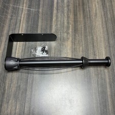 Wall Mount Paper Towel Holder Under Cabinet Kitchen Roll Dispenser Black