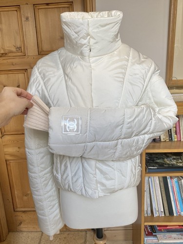 Vintage chanel quilted white - chanel,