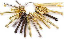 19PCS Universal Skeleton Keys for Vintage Old Furniture Antique Furniture