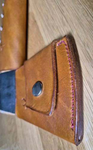 Leather sheath overstrike - sheath, &
