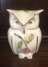 AYNSLEY NATURES DELIGHT LIDDED OWL TRINKET BOX  EXCELLENT CONDITION BOXED.