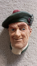 BOSSONS Jock Chalkware Head 1969