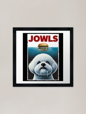 Funny Bichon Frise and