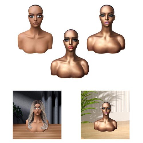 Realistic mannequin head - realistic,