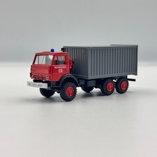 KAMAZ-4310 Fire Truck “Chernobyl 01” – 6×6 Container Vehicle scale 1/87 (H0)