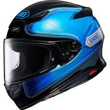 Shoei NXR2 Sheen TC-2 Motorcycle Motorbike Full Face Helmet Blue (L)