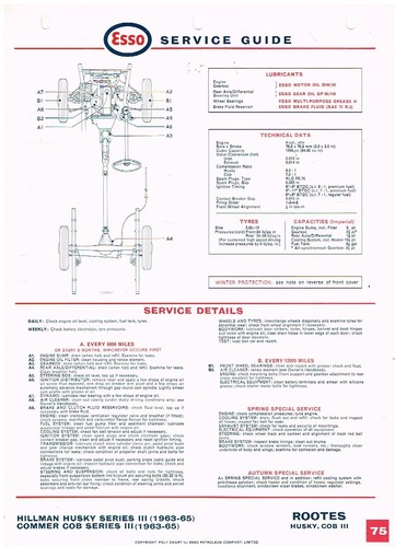 Hillman husky siii commer cob - husky,