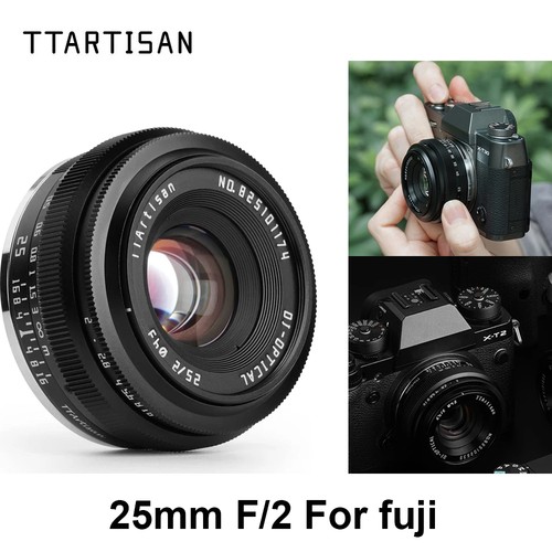 Ttartisan 25mm manual - 25mm, f2.0