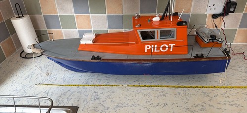 Large patrol boat brushless - rc,