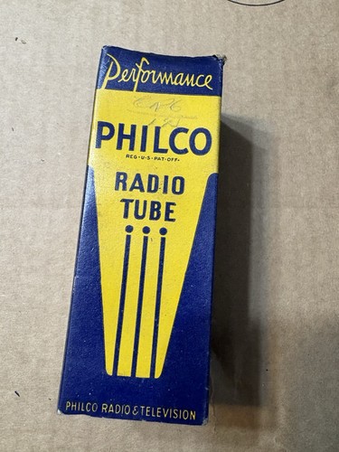 Nos philco type - type, radio