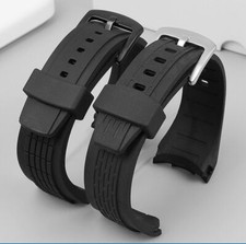 26mm For Seiko Velatura Kinetic SRH006/SPC007 Rubber Watch Band Strap