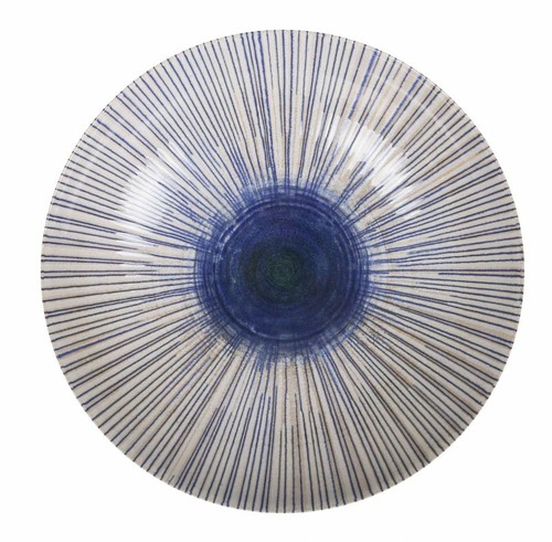 Stoneware dinner plates - 2x,