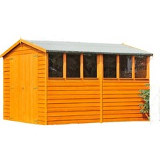 10x10 WOODEN GARDEN SHED