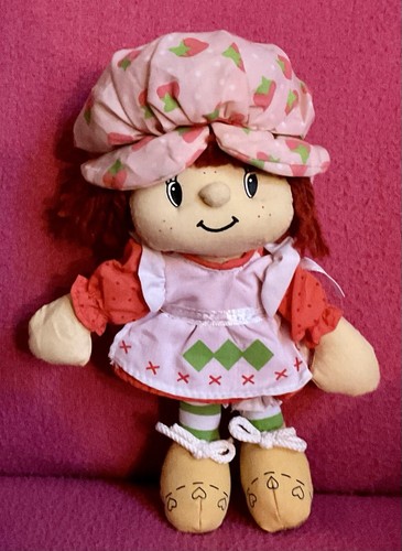 Strawberry shortcake rag doll - strawberry,